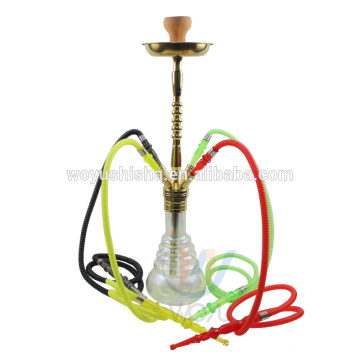 gold water smoke smoking set  hookah zinc alloyshisha slim nargile 74cm chicha